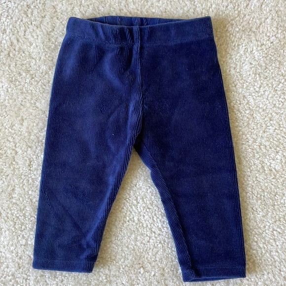 Little Wonders Velvet Navy Pants - Picture 1 of 4